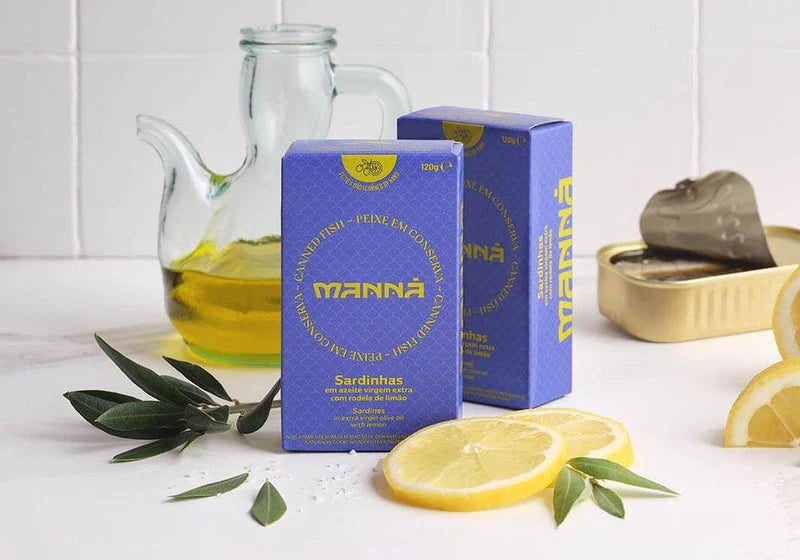 Sardinės ypač tyrame alyvuogių aliejuje su citrina | Manná