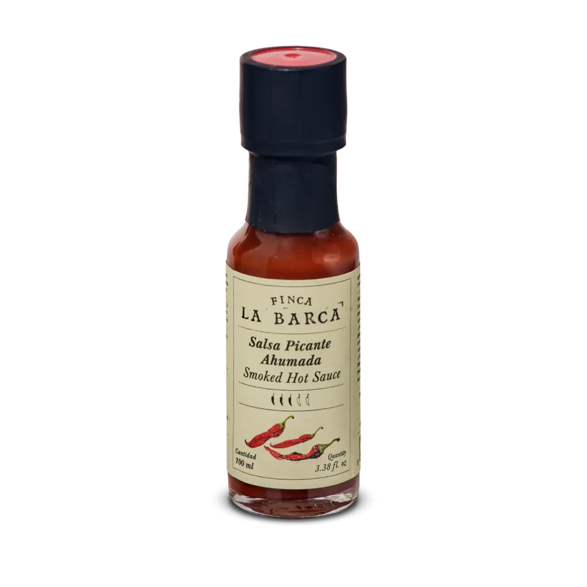 Aštrus rūkytas padažas, 100 ml | FINCA LA BARCA Finca La Barca