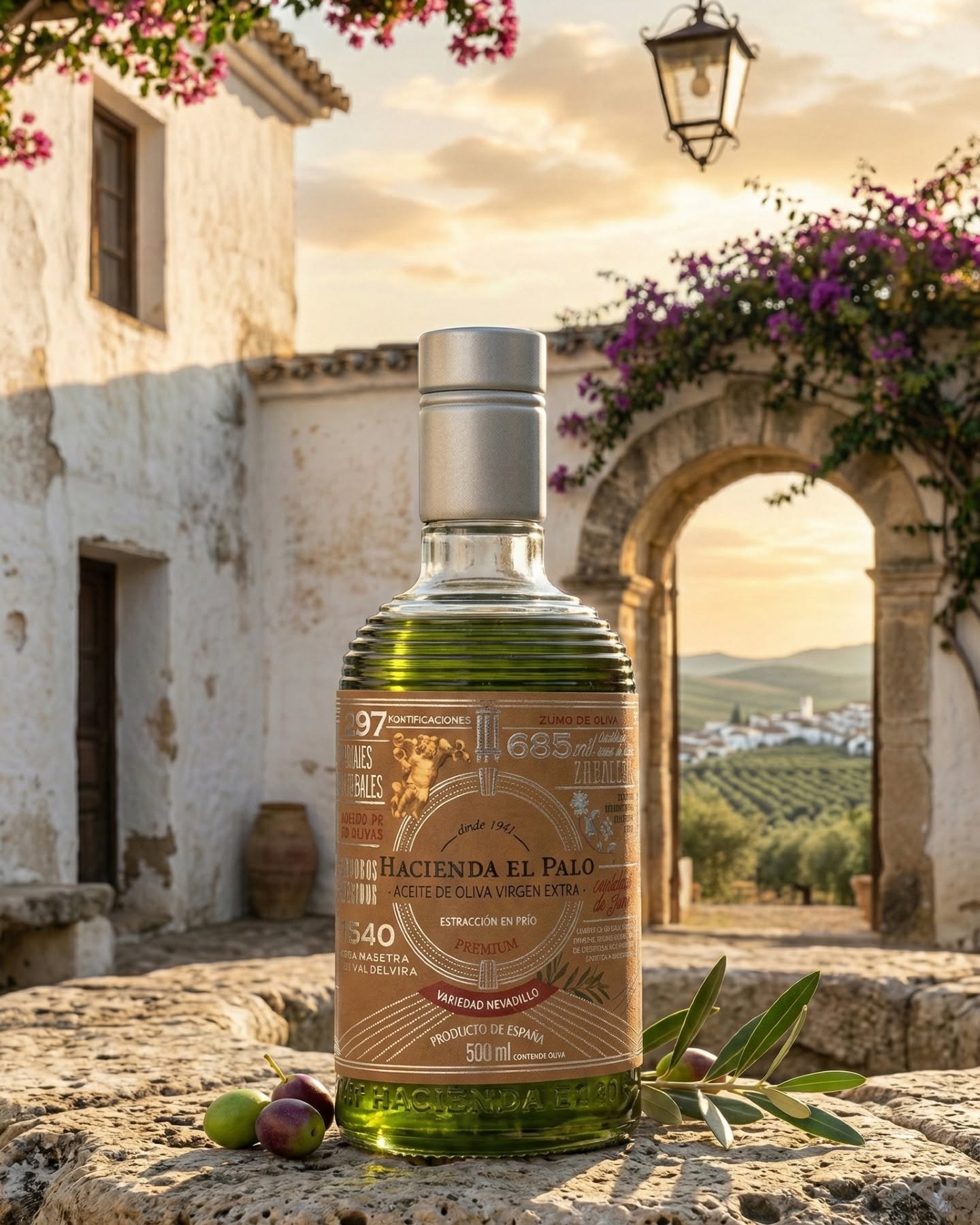 Malonaus skonio aromatingas ispaniškas aliejus