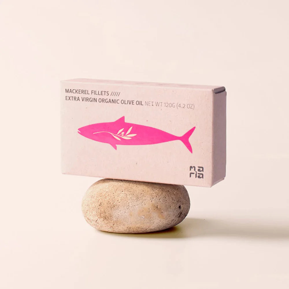 Skumbrės filė ekologiškame pirmo spaudimo alyvuogių aliejuje (BIO) | Maria Organic