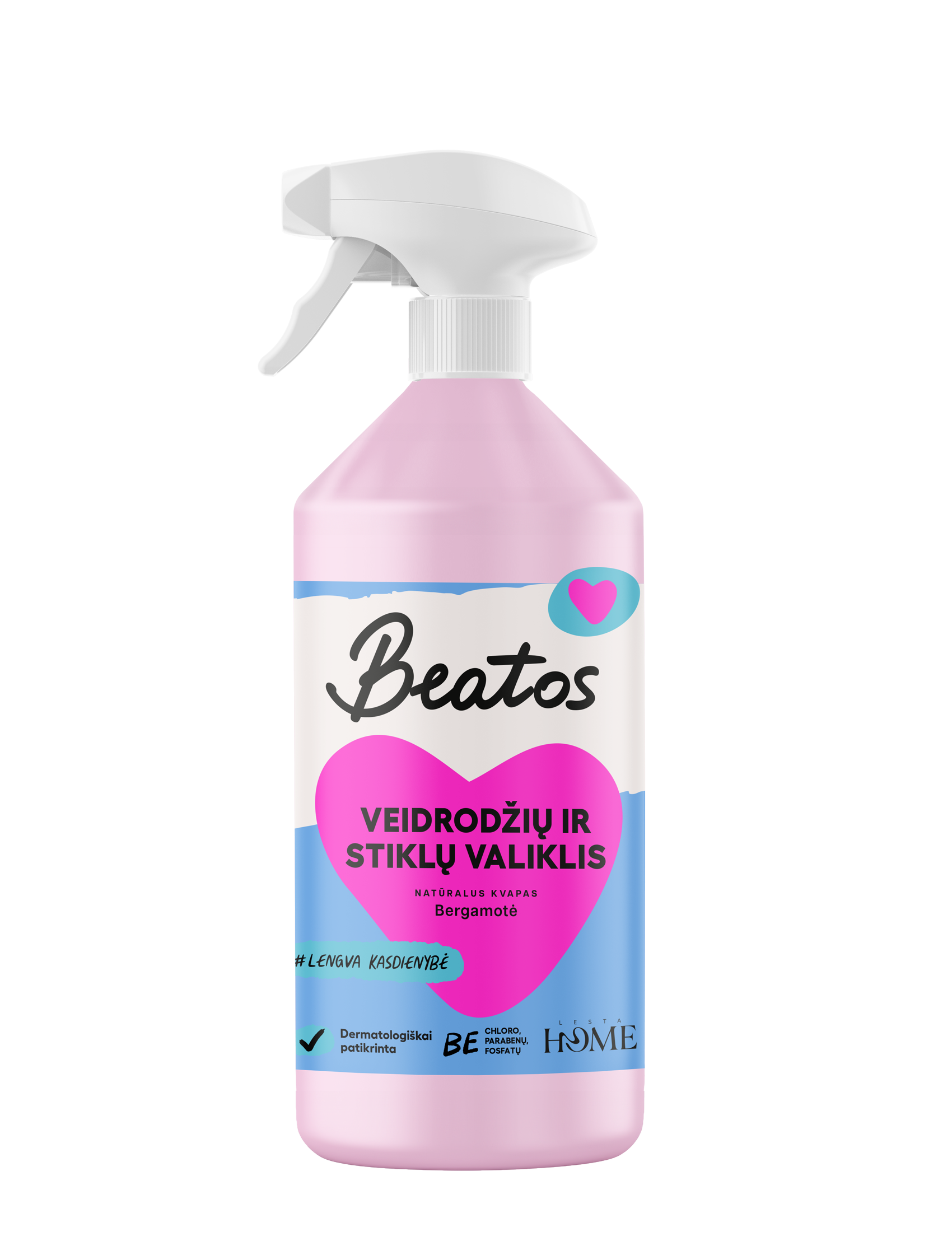 Beatos veidrodžių ir stiklų valiklis