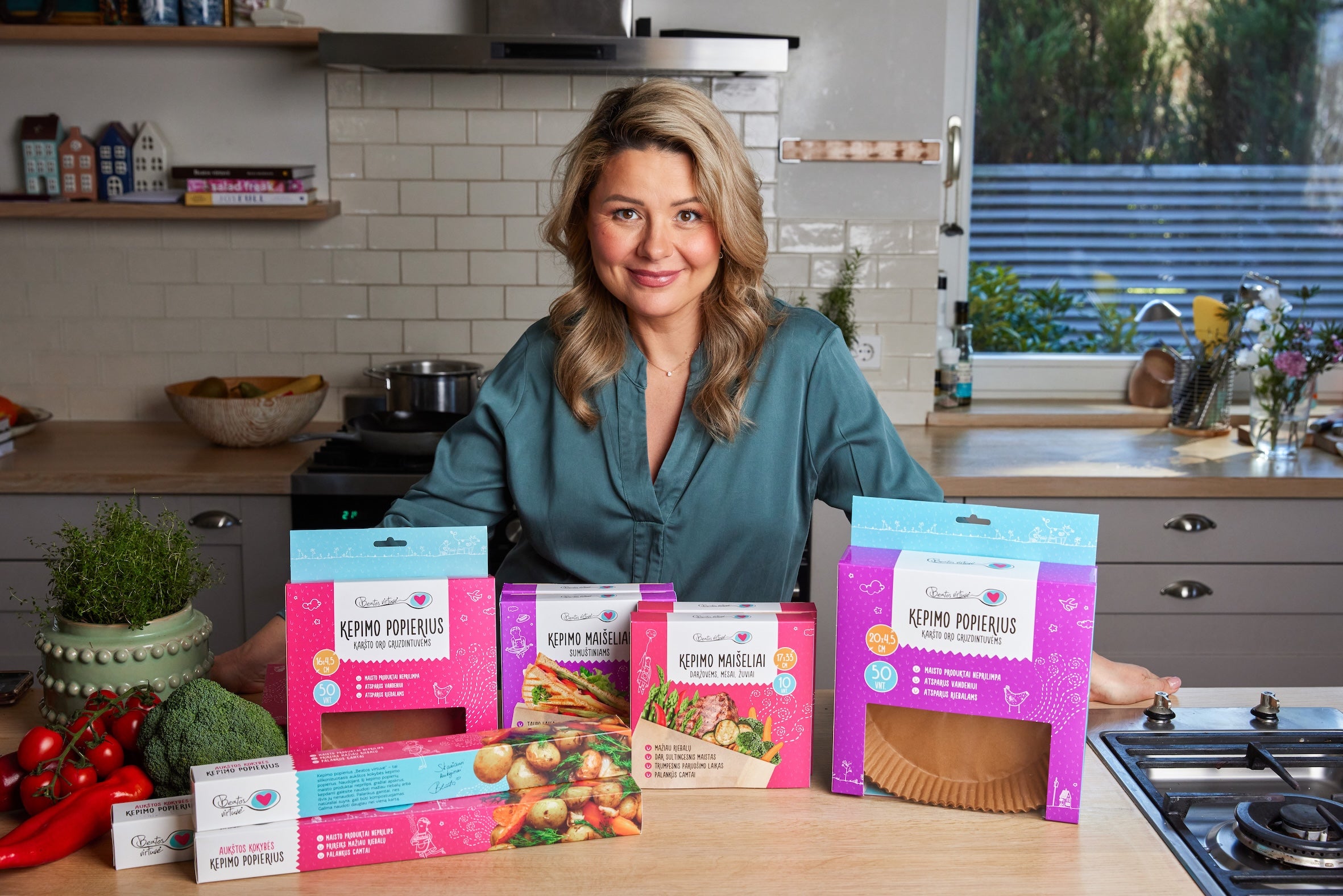 Beatos Virtuvė Kepimo popierius pilnas komplektas