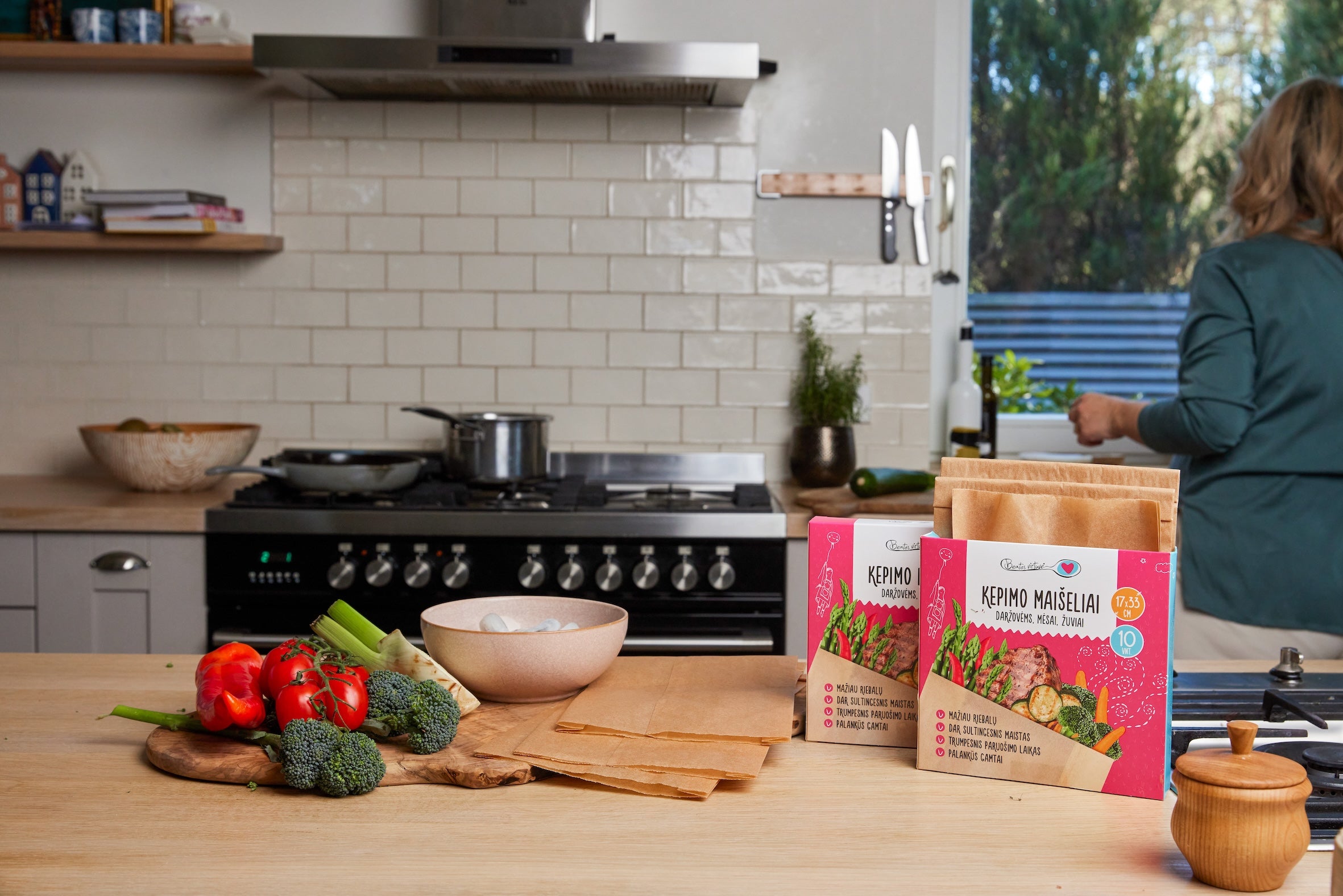 Beatos Virtuvė Kepimo Maišeliai (patiekalams)