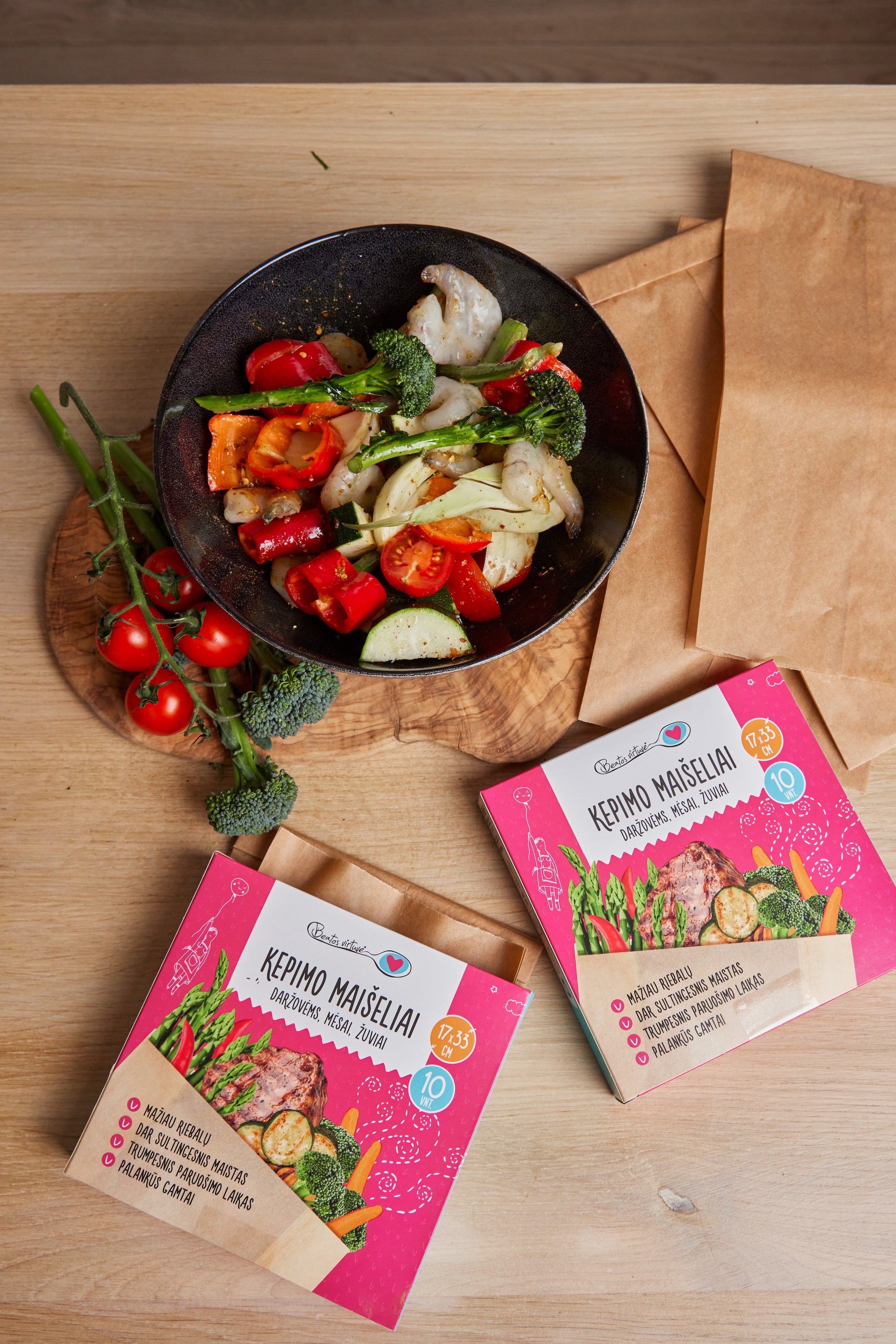 Beatos Virtuvė Kepimo Maišeliai (patiekalams)