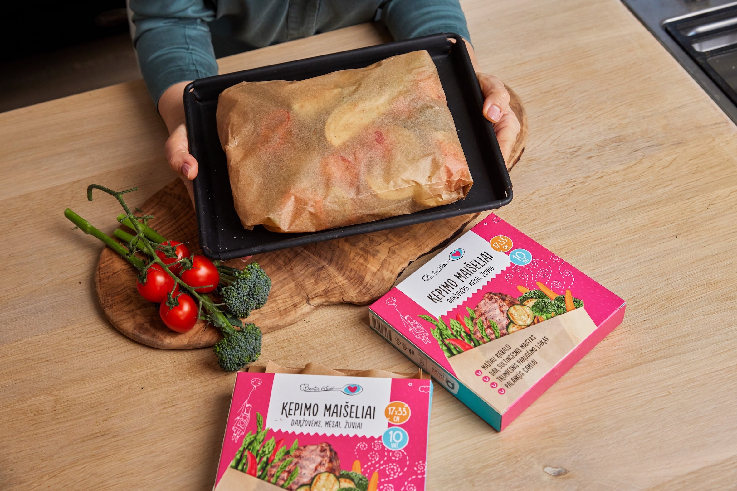 Beatos Virtuvė Kepimo Maišeliai (patiekalams)