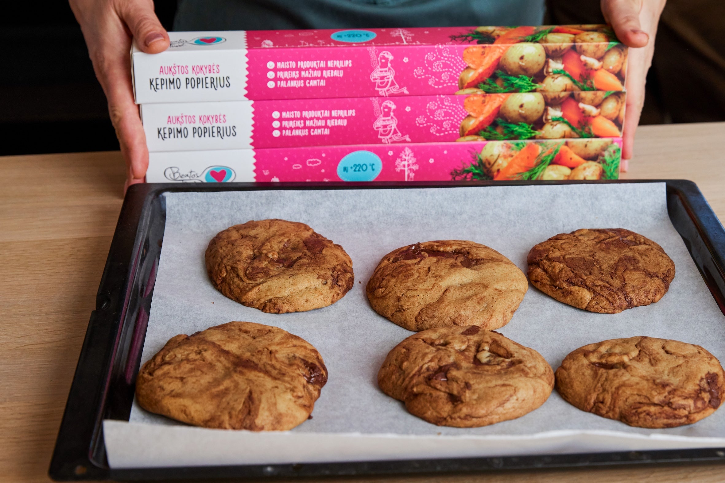 Beatos Virtuvė aukštos kokybės Kepimo Poperius