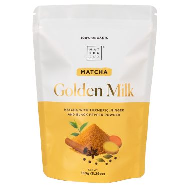 Matcha Golden Milk – matcha su ciberžole, imbieru ir cinamonu | Beata Nicholson