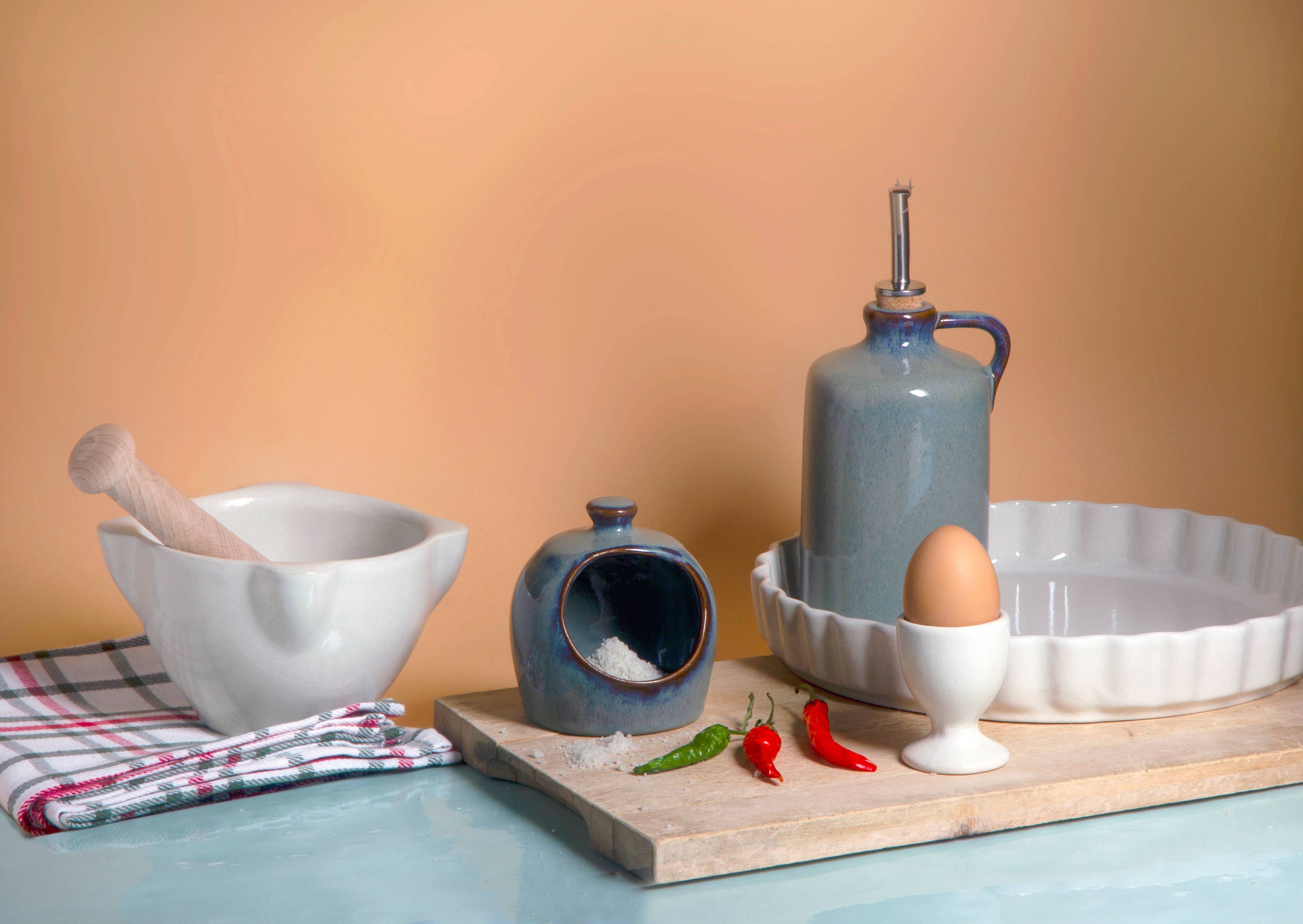 Žalsvai melsvos spalvos druskinė 💚