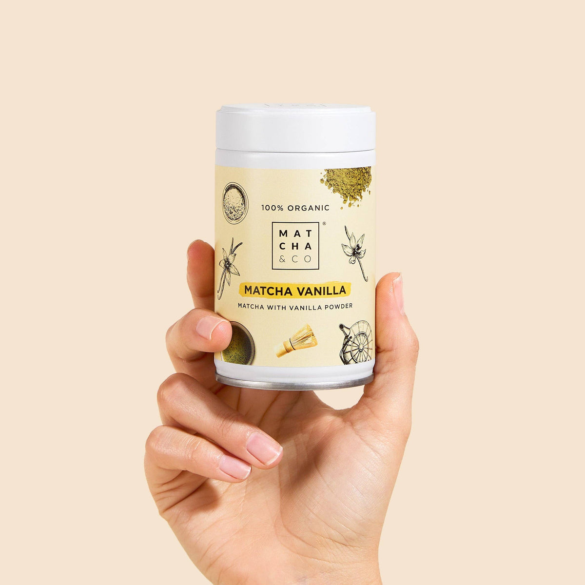 Ekologiška matcha su vanile, 30 g | Beata Nicholson
