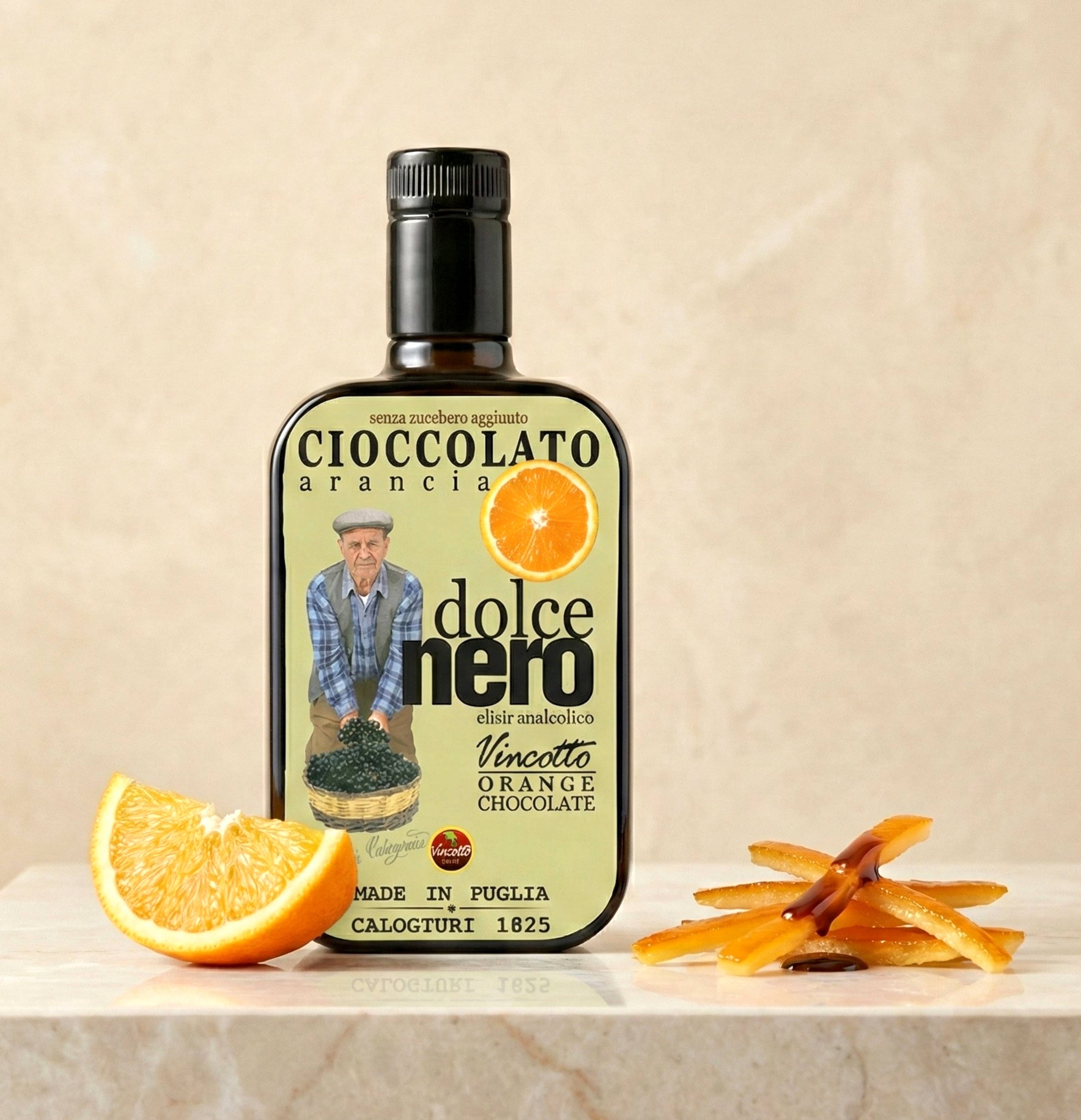 Ypatingas šokolado ir apelsinų skonio eliksyras - Dolcenero Vincotto