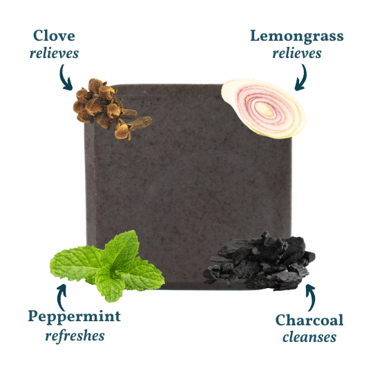 CONSCIOUS EXPLORER: kūno prausiklis ir šampūnas viename – probiotinė muilo plytelė