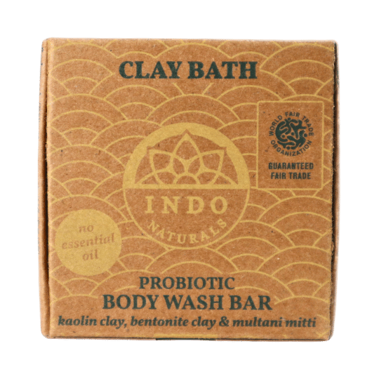 CLAY BATH: Kūno prausiklis - probiotinis muilo gabalėlis