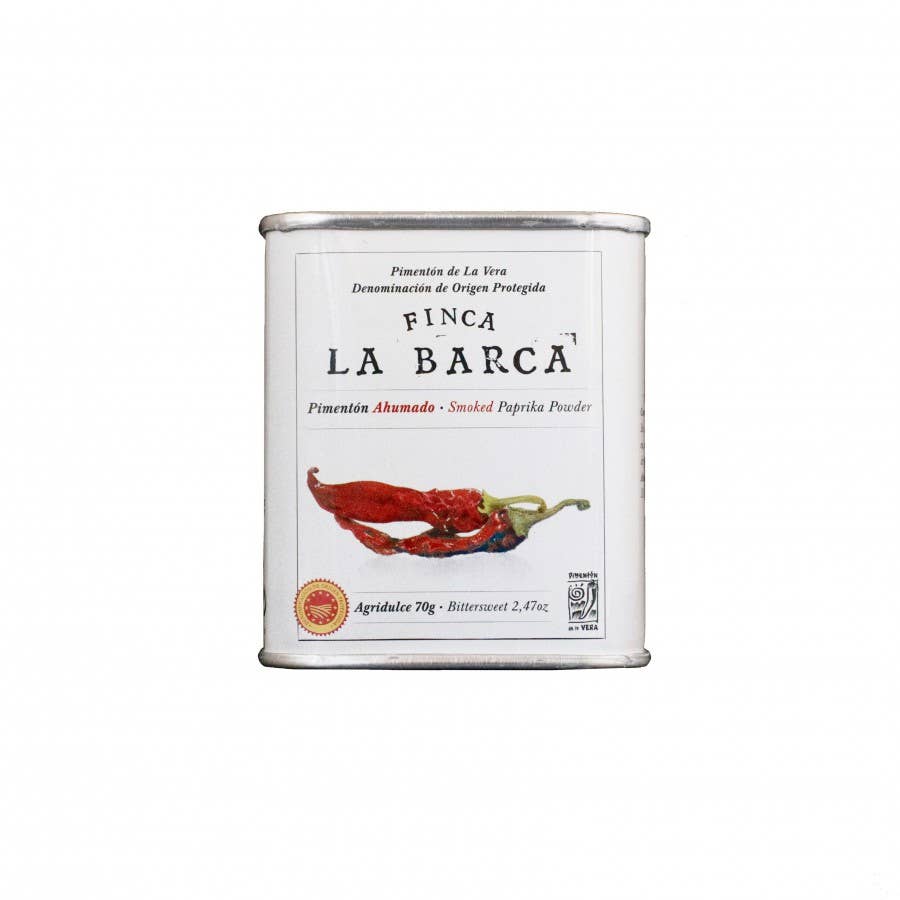 Pimentón de La Vera Lata Agridulce 70g Finca La Barca