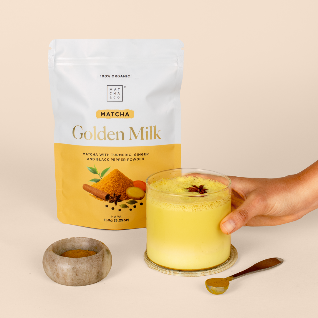 Matcha Golden Milk – matcha su ciberžole, imbieru ir cinamonu – 4 nuotrauka | Beata Nicholson