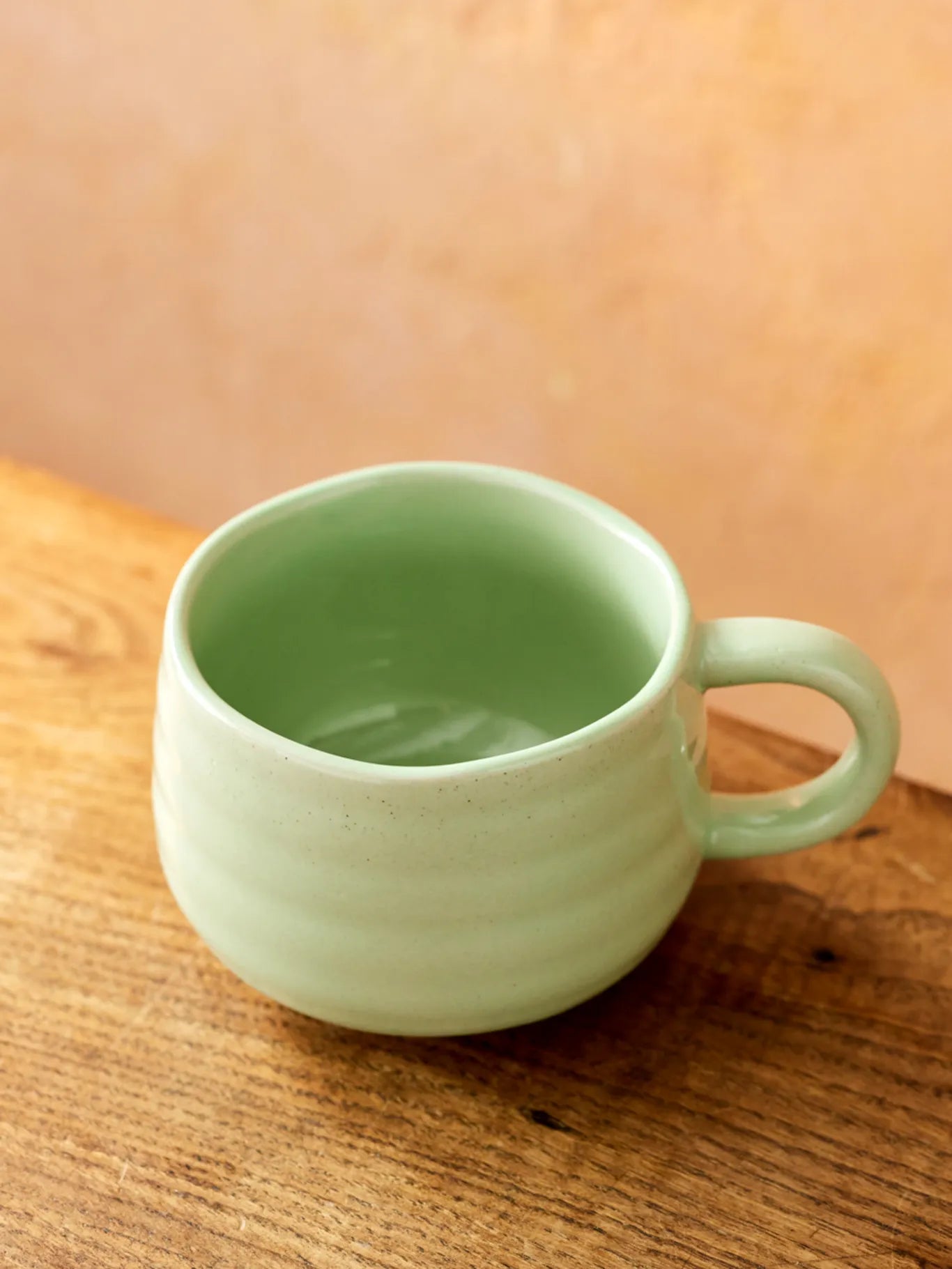 Jamie Olive BIG LOVE Cosy Cuppa" puodelis, žalias Beatos.lt