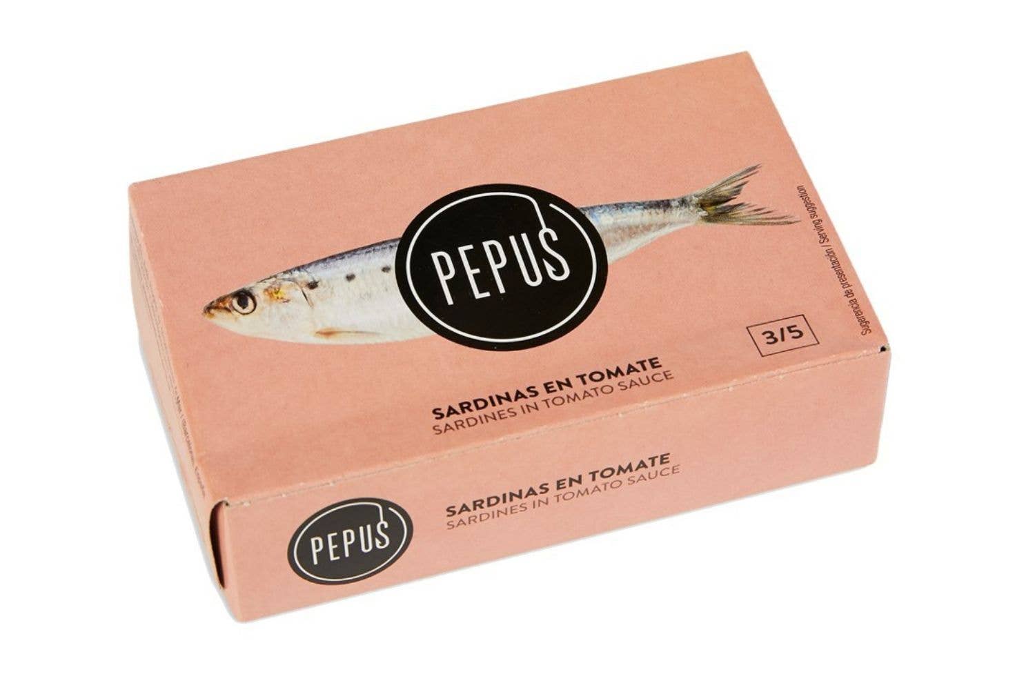 PEPUS RR-125 Sardines Tomato Sauce – galinis vaizdas | Beata Nicholson