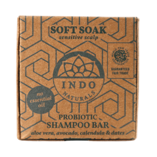 SOFT SOAK: Kūno ir rankų prausiklis – probiotinis muilo gabalėlis (jautriai odai)