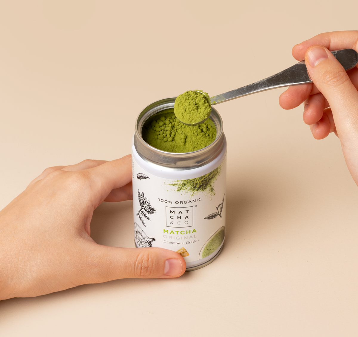 Ekologiška matcha „Original“, 80 g – 4 nuotrauka | Beata Nicholson
