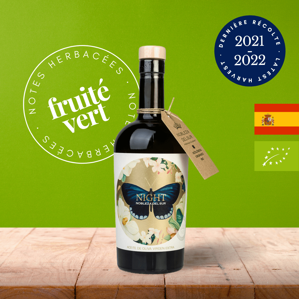 Organic extra virgin olive oil “Night” 50CL Chercheurs d'or vert