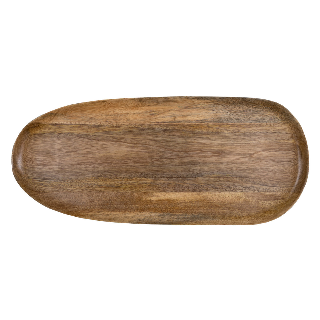 Jamie Oliver BIG LOVE ovali mangomedžio serviravimo lenta, 57 × 25 cm – vaizdas iš viršaus | Beata Nicholson