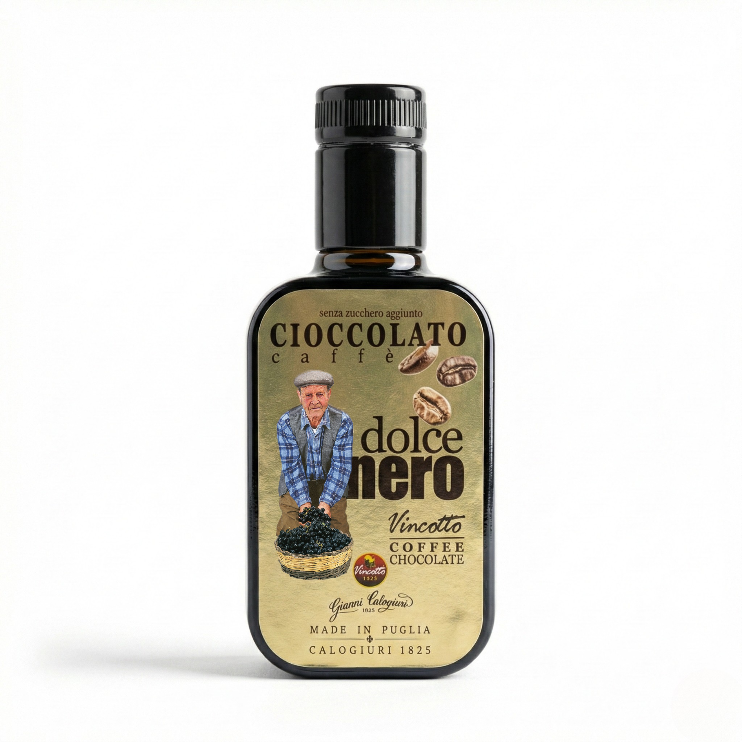 Ypatingas šokoladinis vynuogių ir kavos eliksyras - Dolcenero Vincotto