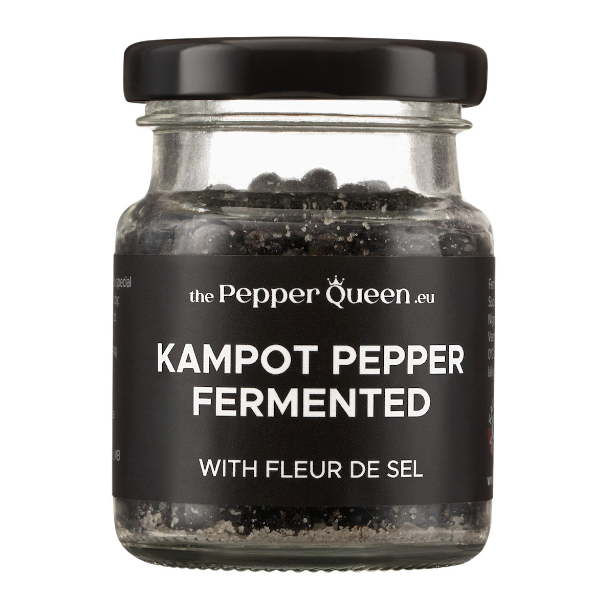 Fermentuoti Kampoto pipirai su Fleur de Sel druska, 40 g | Beata Nicholson