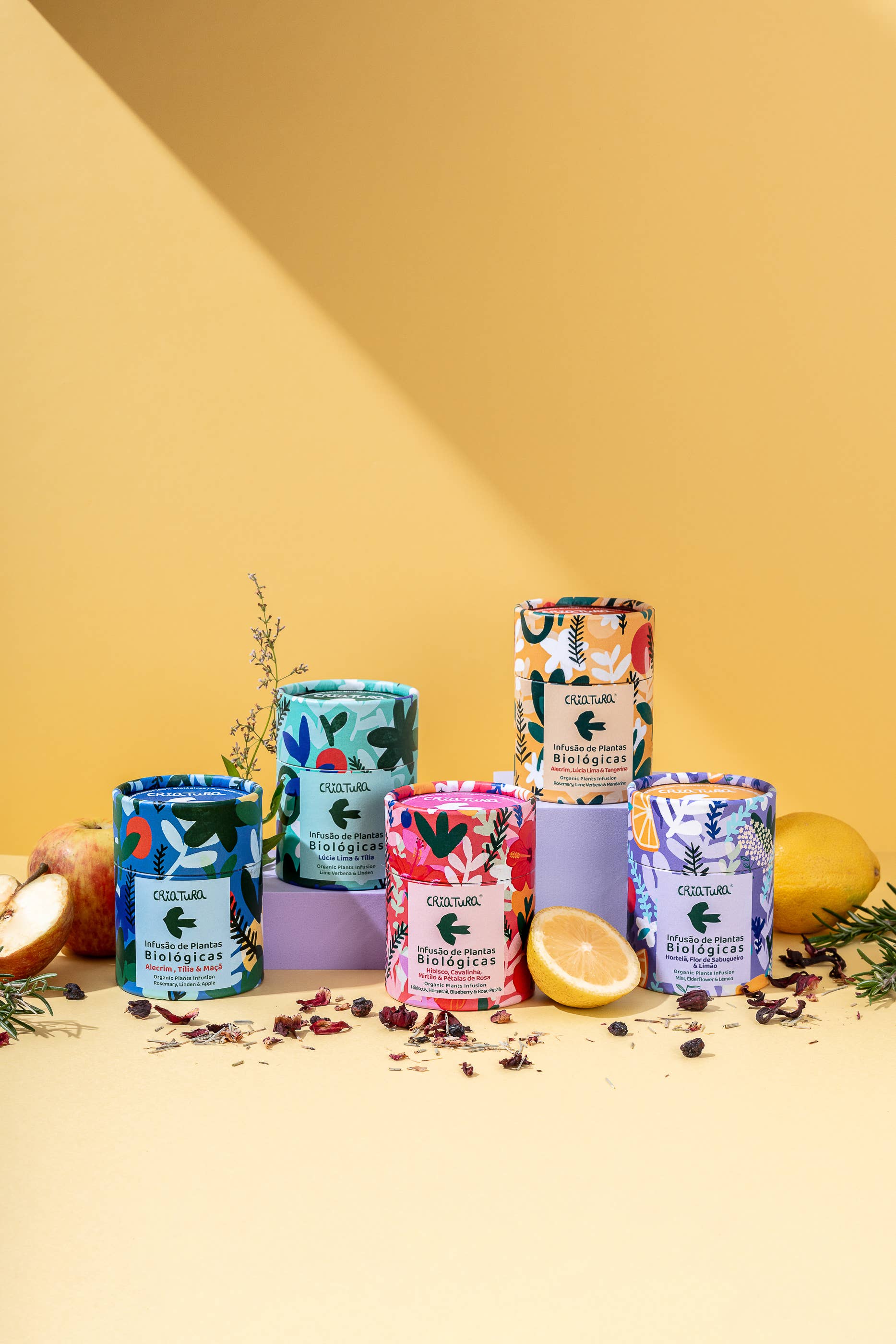 Ekologiška citrininės verbenos ir liepžiedžių žolelių arbata – raminanti