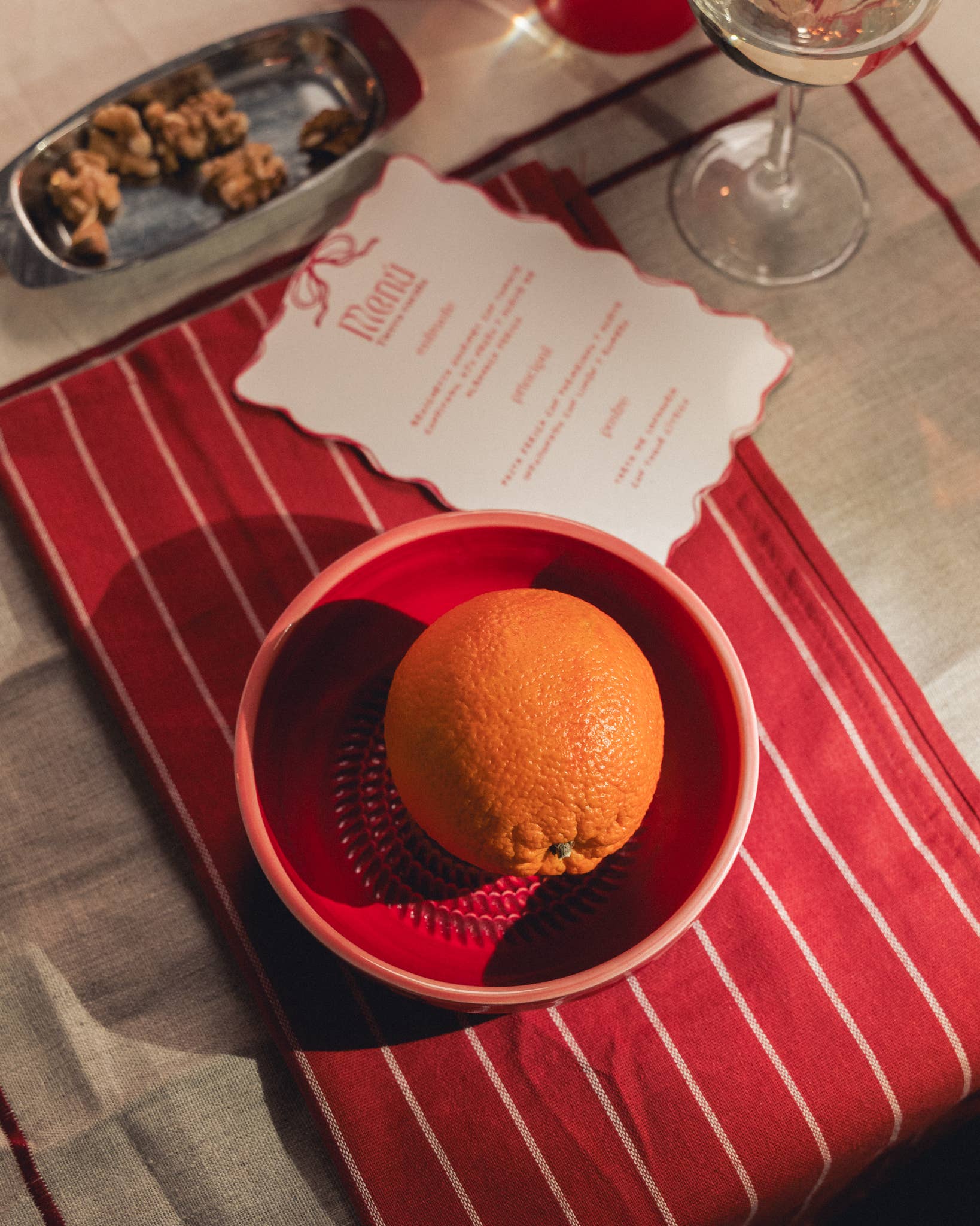 Vidutinio dydžio tarkos lėkštė, ispaniška rankų darbo keramika - Sweetheart