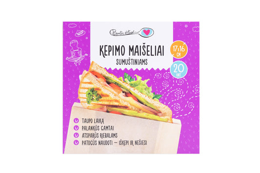 Beatos Virtuvė Kepimo Maišeliai (sumuštiniams)