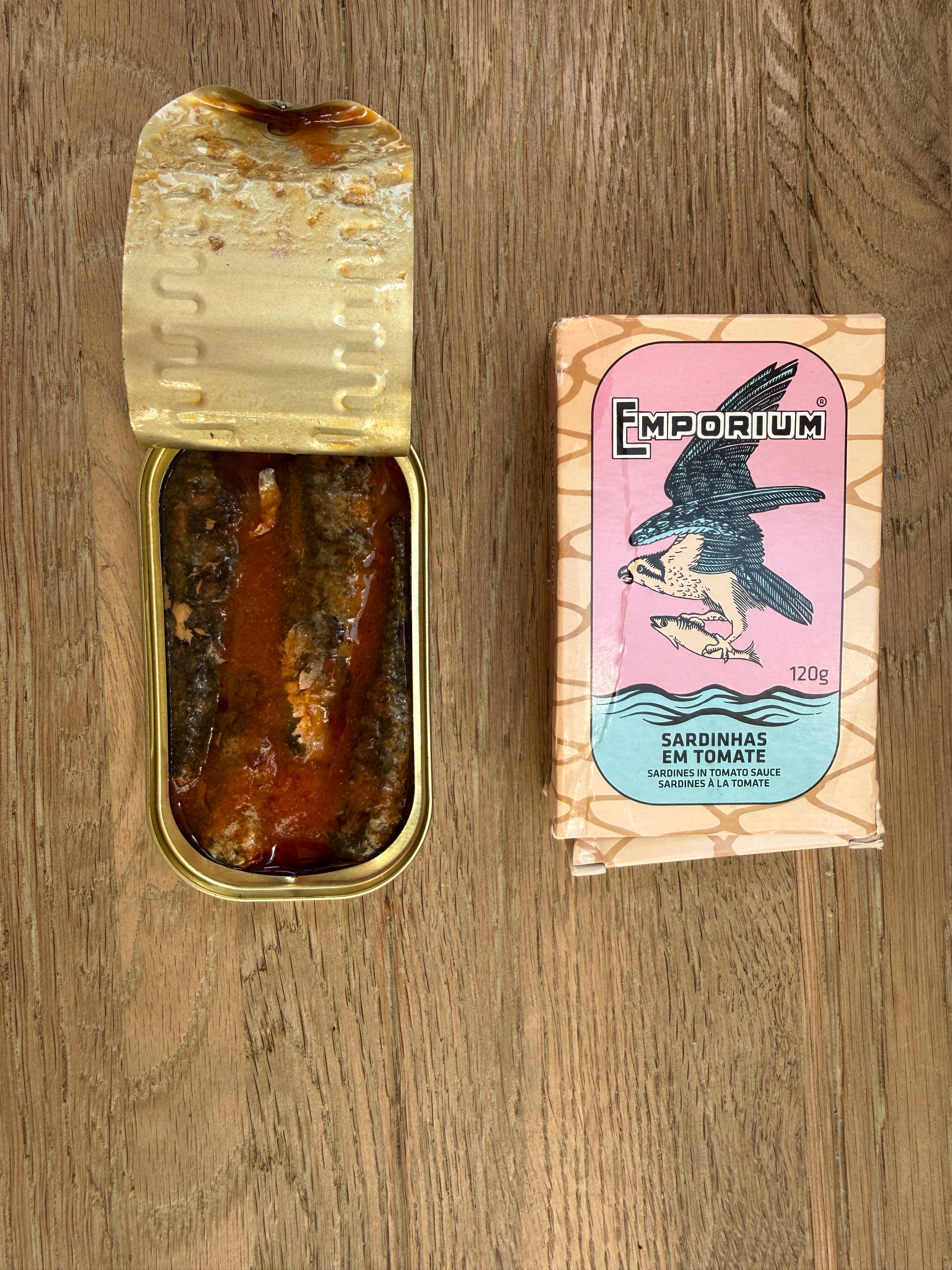 Sardinės pomidorų padaže "Emporium" | Ampinhal AMPINHAL - Conservas de Peixe & Patés