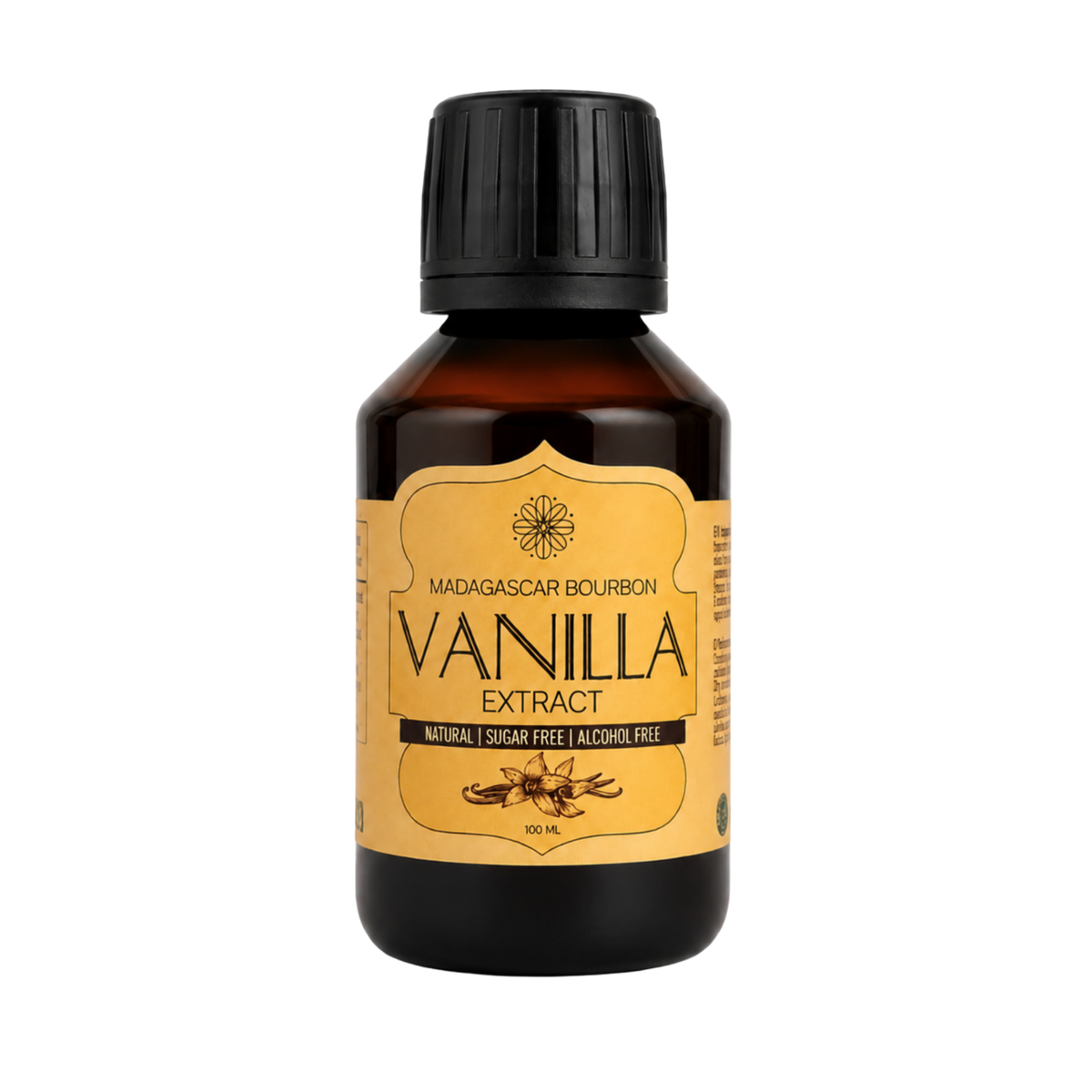 Burbono vanilės ekstraktas be cukraus ir sėklyčių Vanilla Scientific