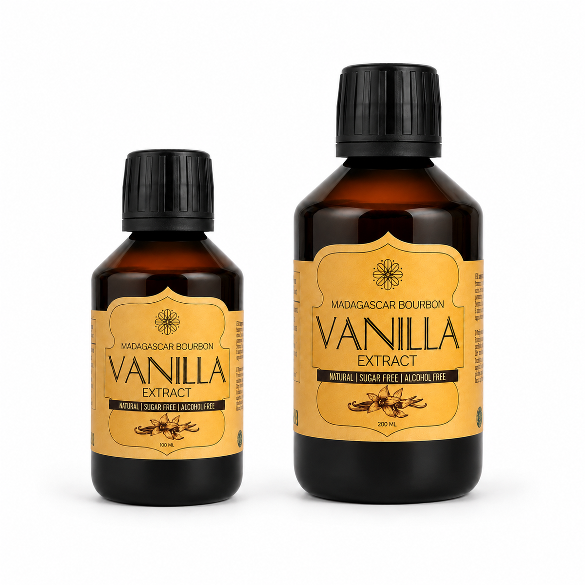 Burbono vanilės ekstraktas be cukraus ir sėklyčių Vanilla Scientific