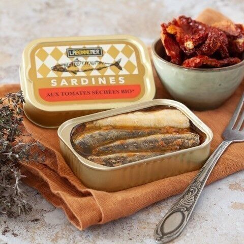 Sardinės su ekologiškais saulėje džiovintais pomidorais | Ferrigno FERRIGNO