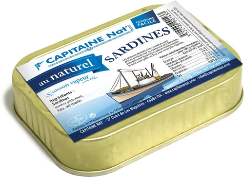 Sardinės vandenyje | Capitaine Nat CAPITAINE NAT'