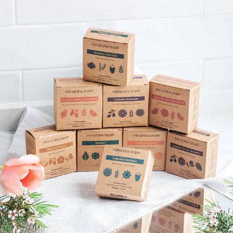 Solid Shampoo Normal Hair - Mind The Trash – detalės vaizdas | Beata Nicholson