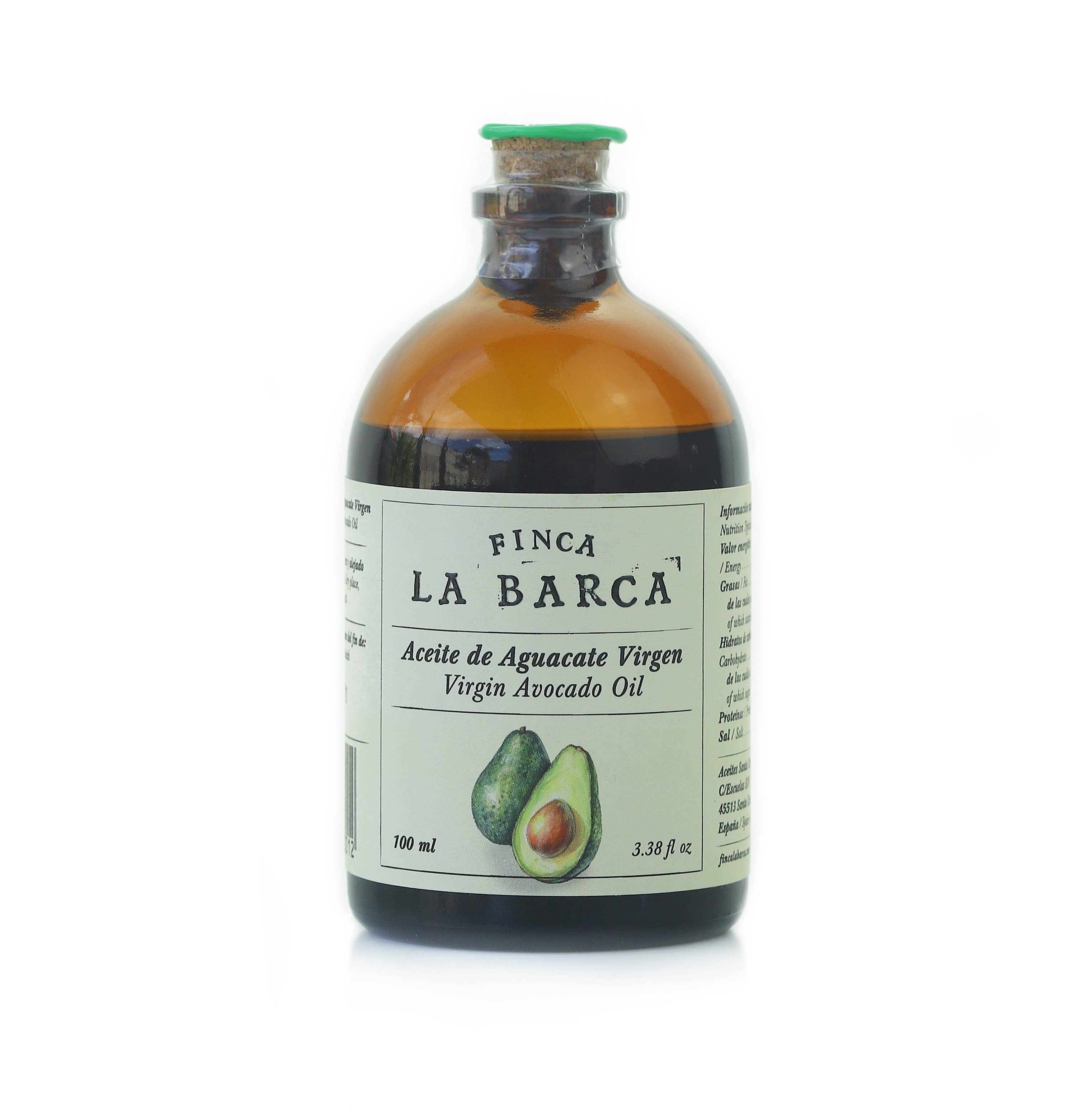 Aceite de Aguacate Virgen 100 ml. Finca La Barca