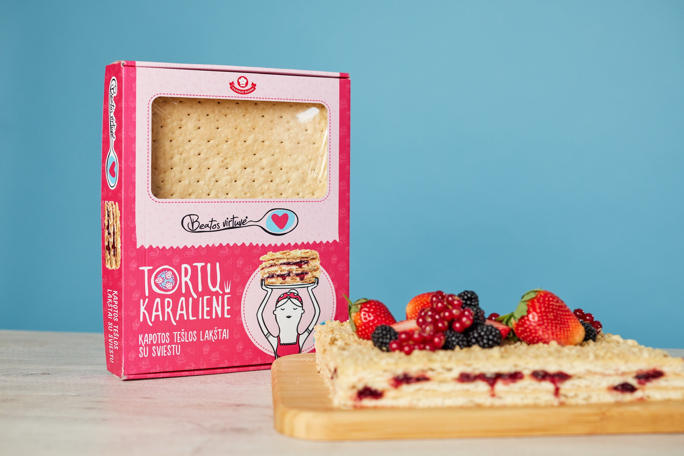 Sviestinės kapotos tešlos lakštai Napoleono tortui "Tortų karalienė" 👑✨