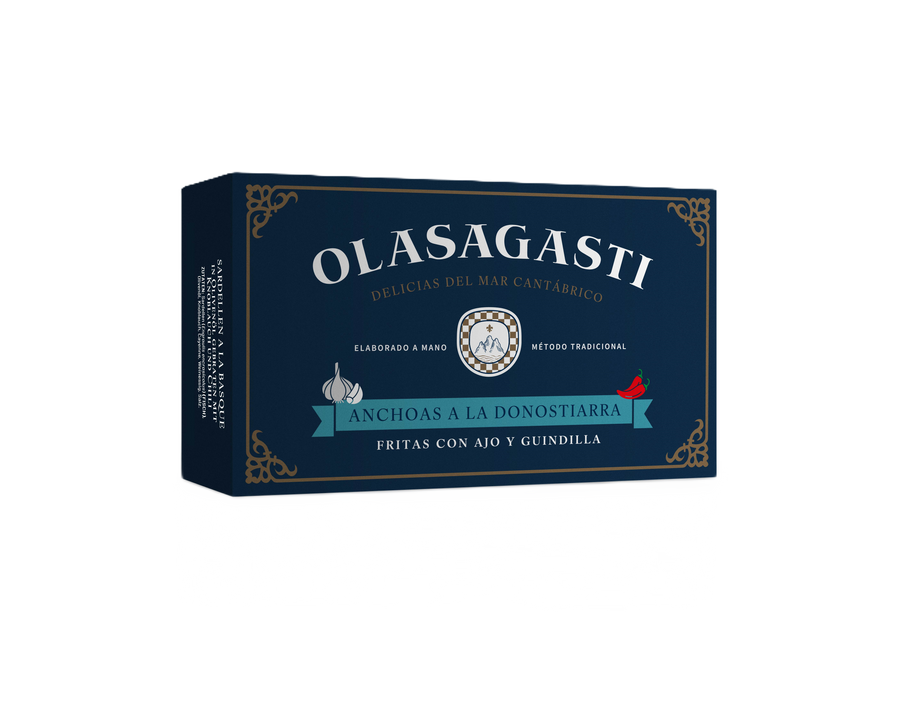 Ančiuviai a la Basque - 120 gr | Olasagasti – priekinis vaizdas | Beata Nicholson