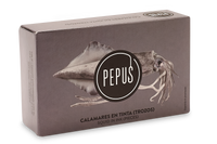 Squid in its Pepus OL-120 Ink – priekinis vaizdas | Beata Nicholson