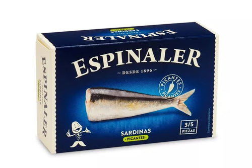 Sardinės aštriame augaliniame aliejuje | ESPINALER – priekinis vaizdas | Beata Nicholson