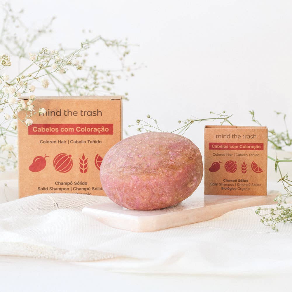 Solid Shampoo Colored Hair Travel Size – Mind The Trash – galinis vaizdas | Beata Nicholson