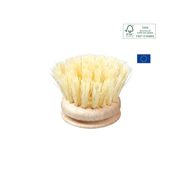 Dish Brush Refill Natural Wood Fibers Ecodis - Grand Beau