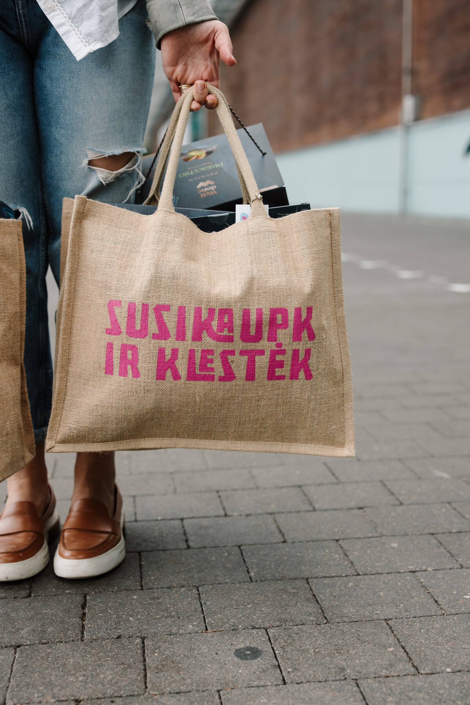 Džiuto krepšys "Susikaupk ir klestėk"