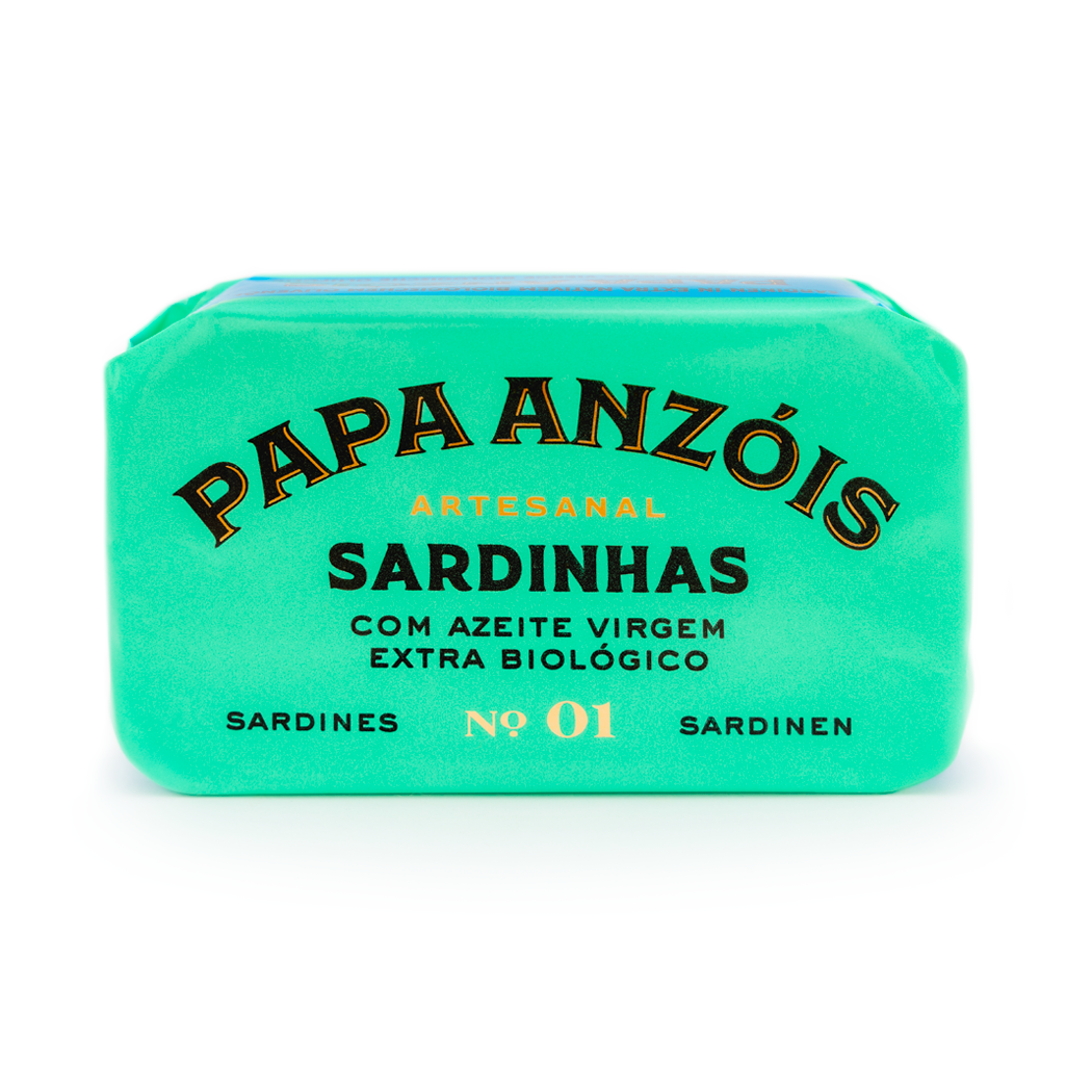 Sardinės su ekologišku pirmojo spaudimo alyvuogių aliejumi | Papa Anzóis