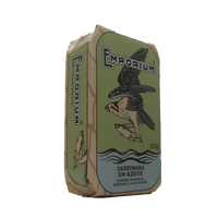 Sardinės alyvuogių aliejuje, Emporium, 120 g | Ampinhal – šoninis vaizdas | Beata Nicholson