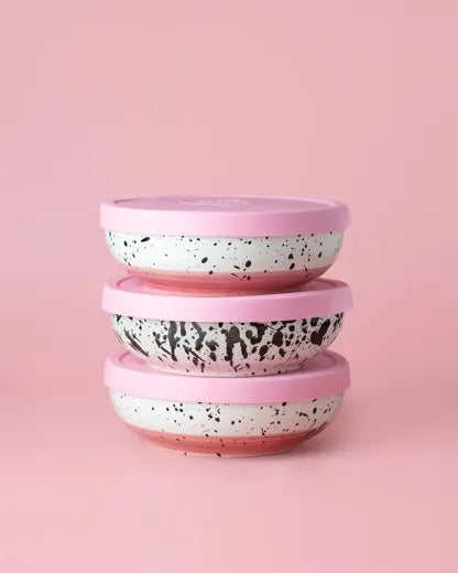 Reusable silicone lids for grating bowls