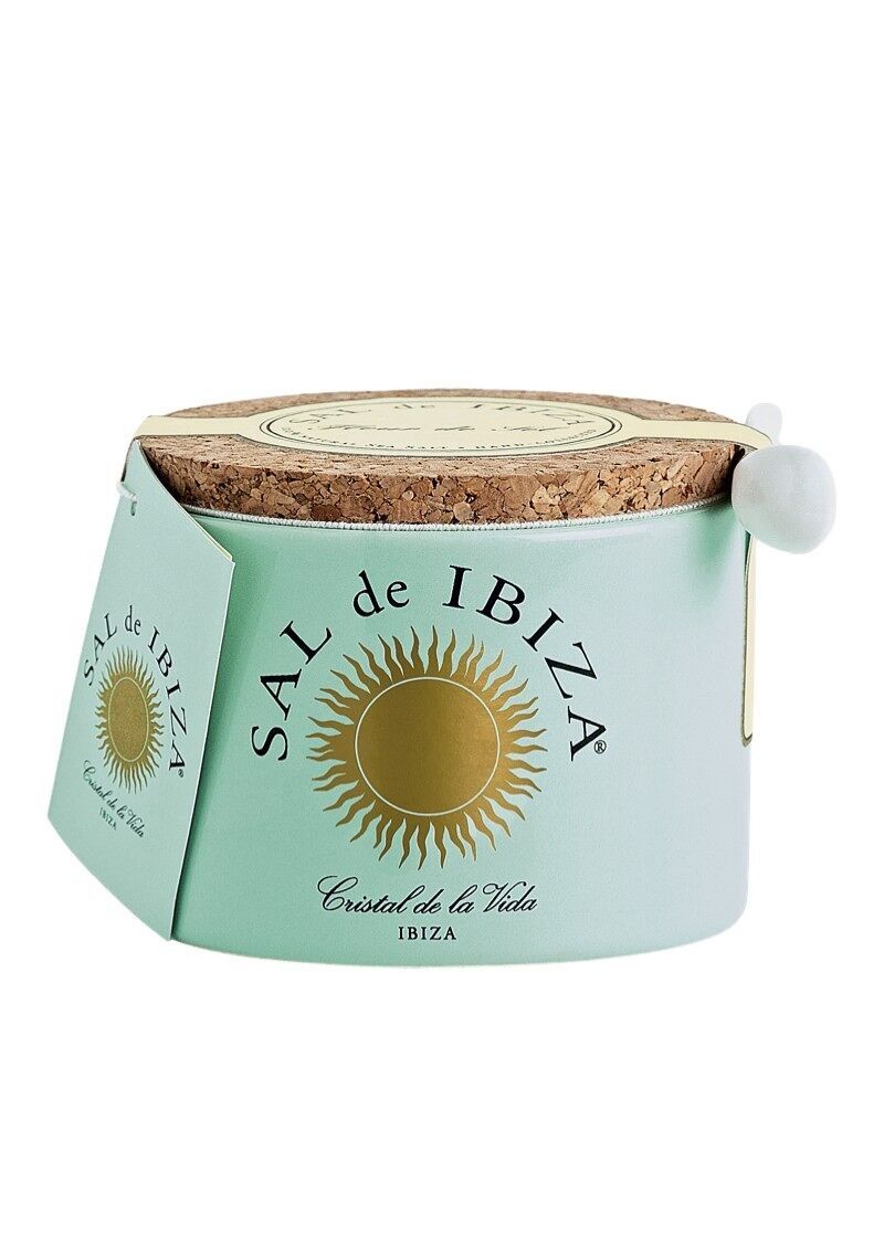 SAL de IBIZA Fleur de Sel jūros druska keramikiniame indelyje, 150 g