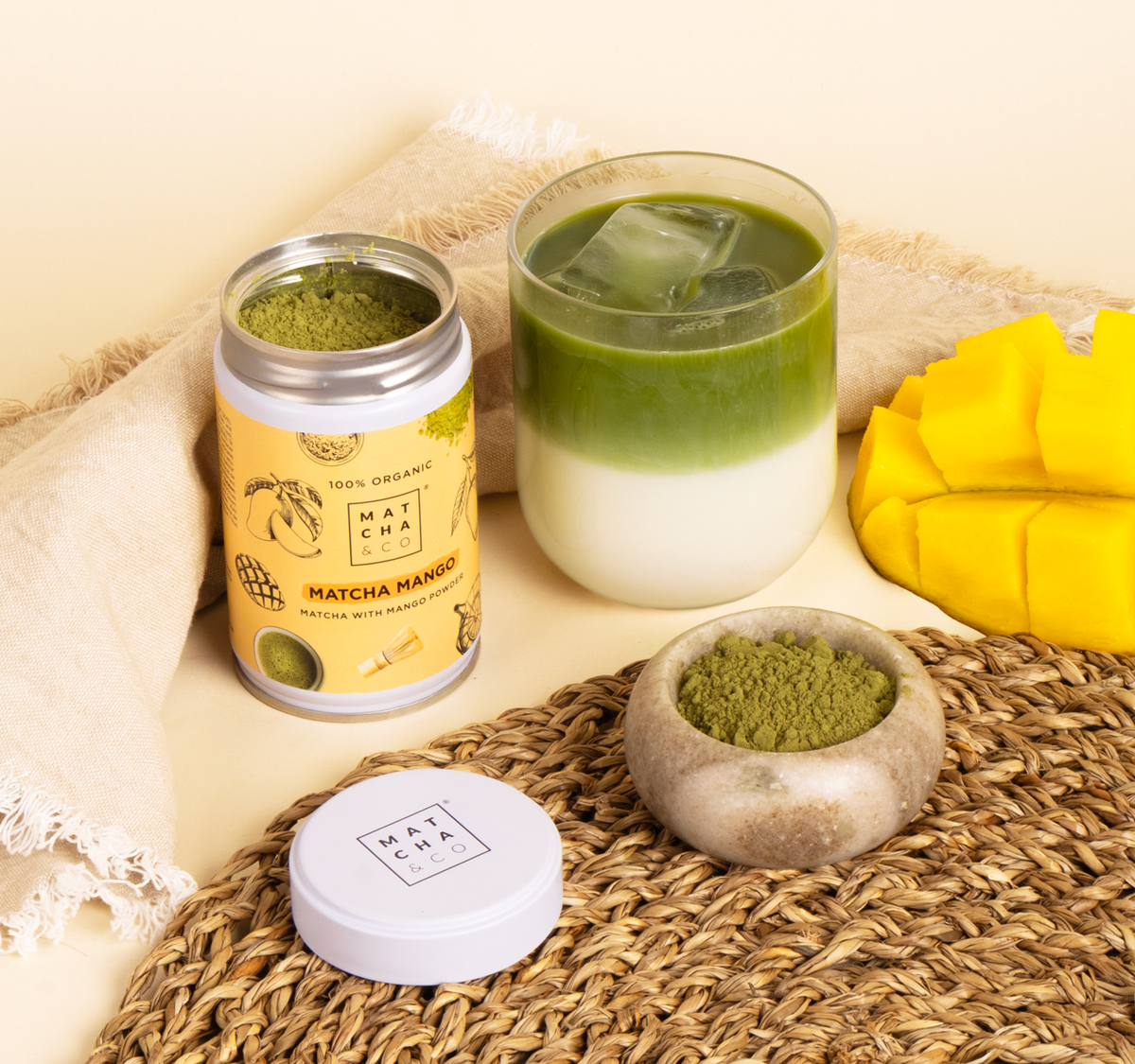 Ekologiška matcha su mangais, 100 g – 4 nuotrauka | Beata Nicholson
