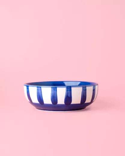 Vidutinė keraminė tarkavimo lėkštė / Costa Azul – papildomas vaizdas | Beata Nicholson