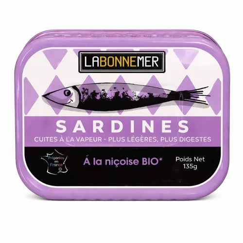 Sardinės Niçoise stiliumi (su ekologiškais pomidorais ir paprikomis) | Ferrigno – produkto nuotrauka | Beata Nicholson